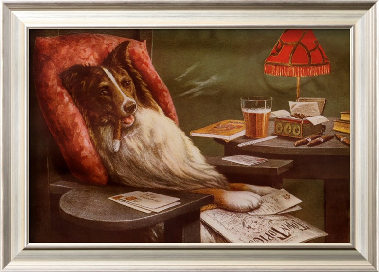 A Bachelor's Dog By Cassius Marcellus Coolidge